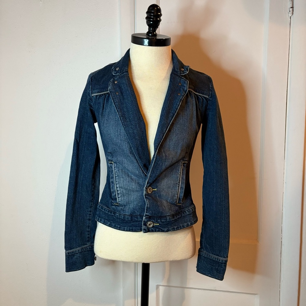 Ecko Red embroidered denim jacket - Picture 2 of 5